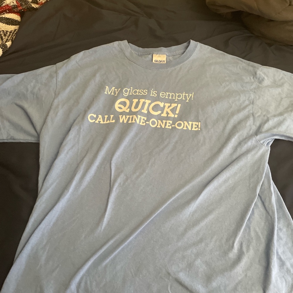 VINTAGE MENS LARGE FUNNY DRINKING SHIRT